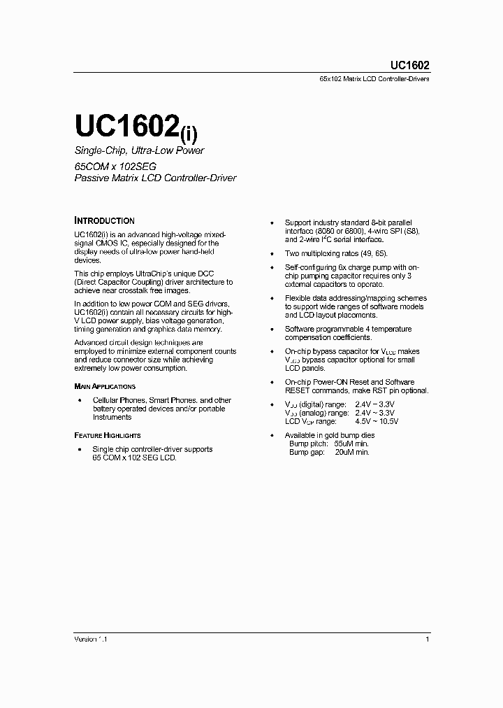 UC1602IGAD_162868.PDF Datasheet