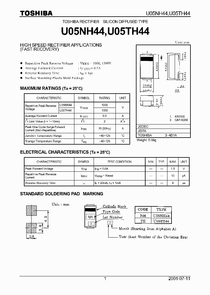 U05NH44_162938.PDF Datasheet