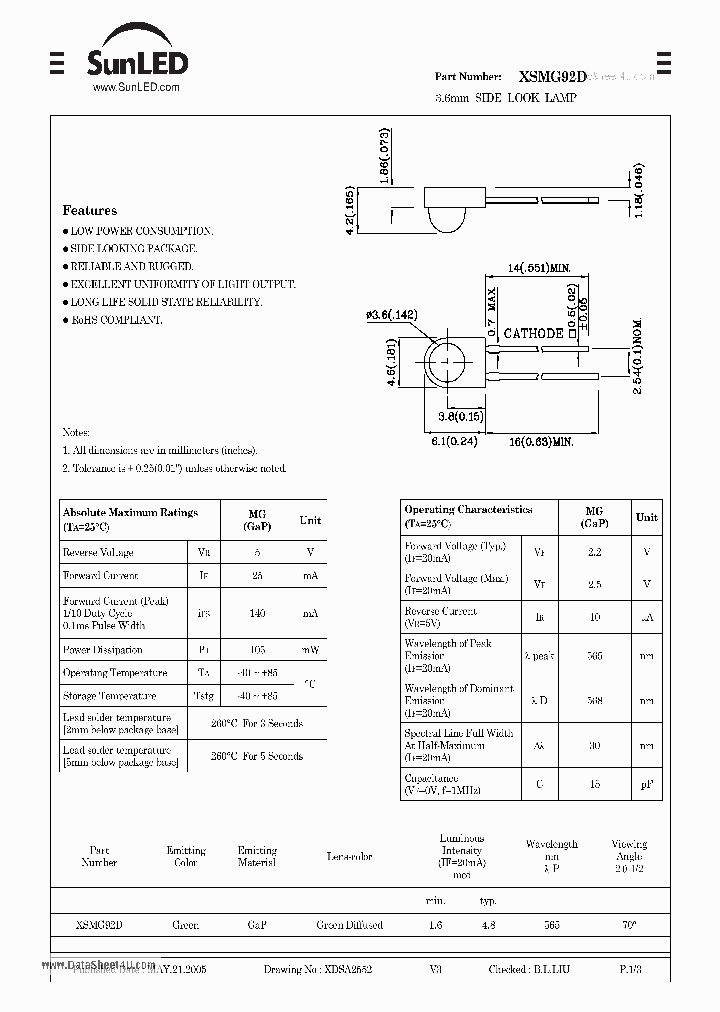 XSMG92D_155502.PDF Datasheet
