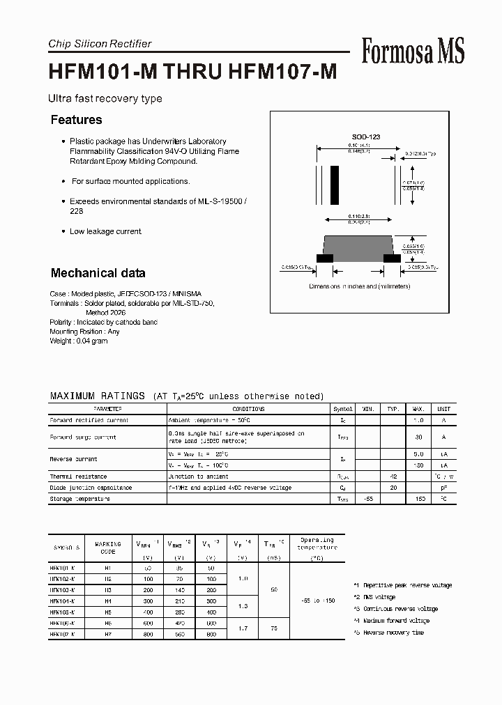 HFM101-M_165672.PDF Datasheet