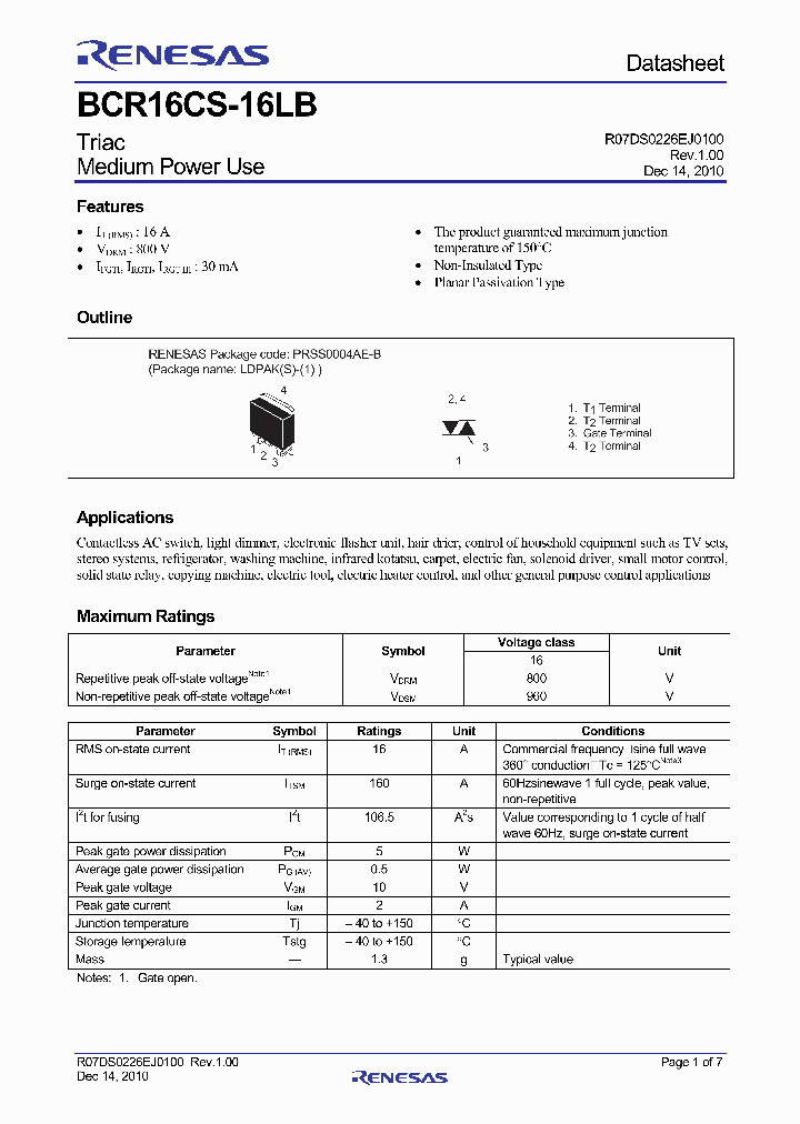 BCR16CS-16LBB00_173455.PDF Datasheet