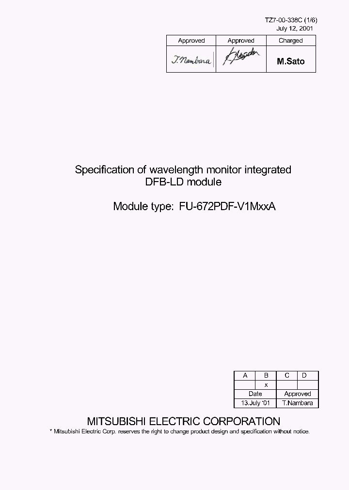 FU-672PDF-V1MXXA_163678.PDF Datasheet
