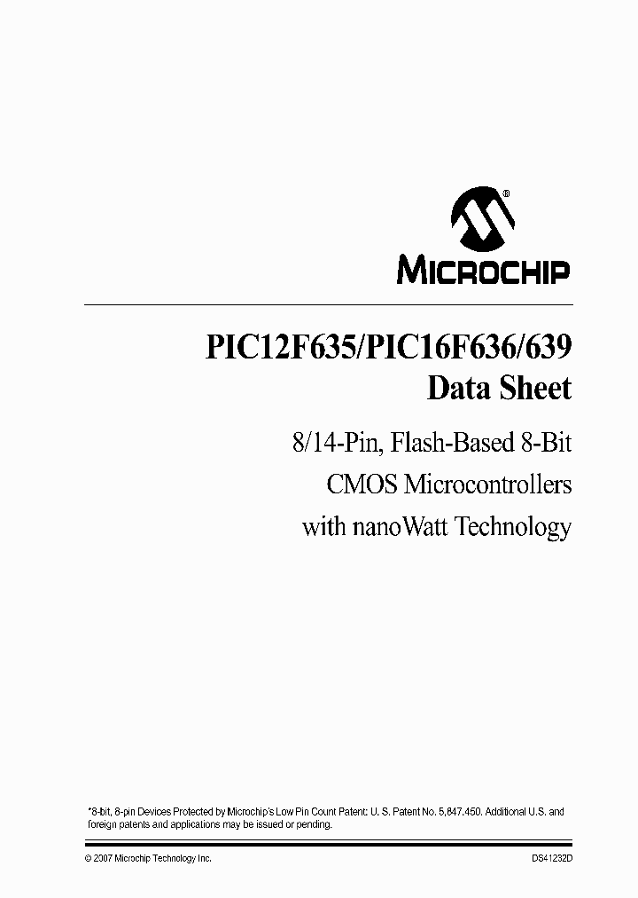 PIC12F639-EPQTP_169377.PDF Datasheet