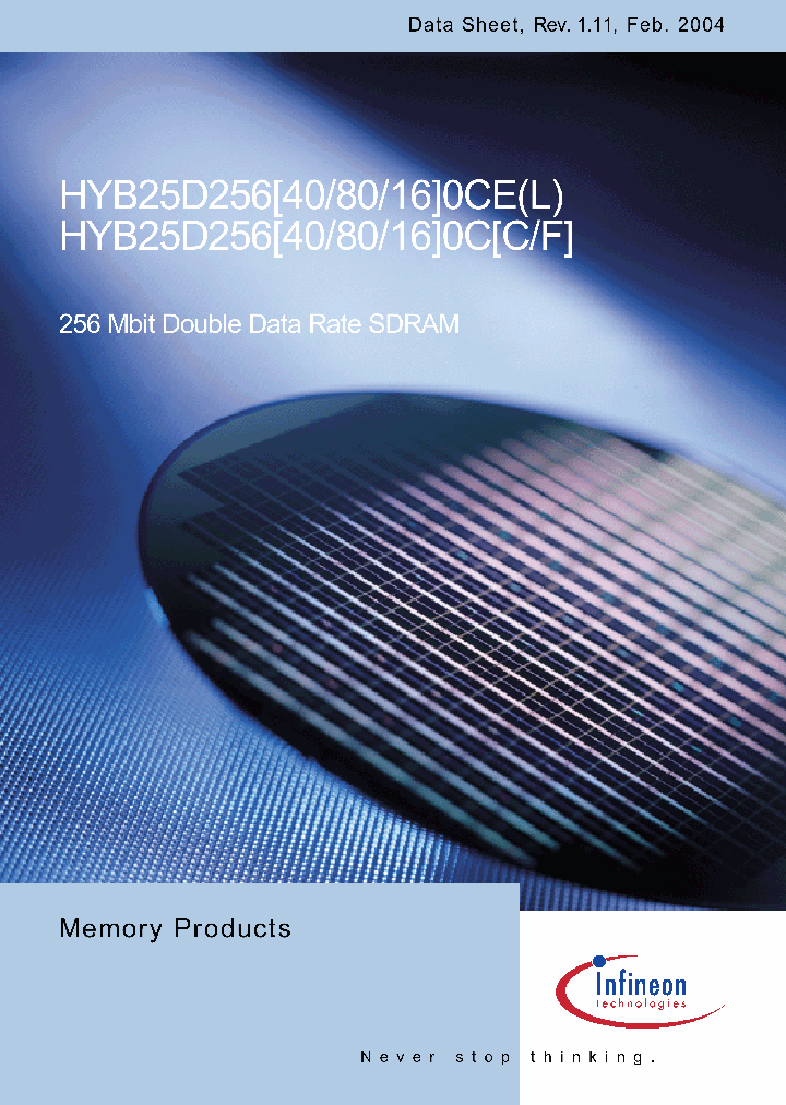 HYB25D256160CC-6_168646.PDF Datasheet