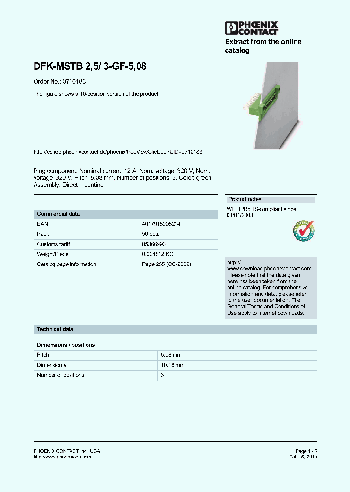 0710183_190007.PDF Datasheet