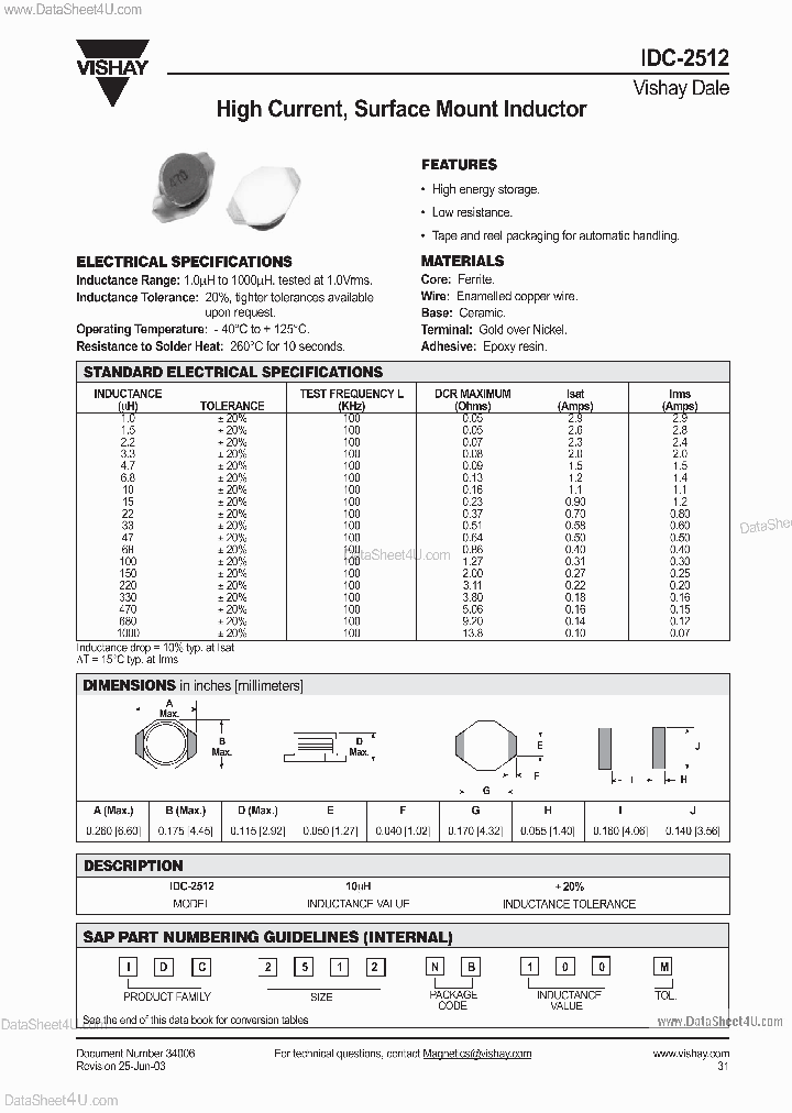IDC-2512_156200.PDF Datasheet
