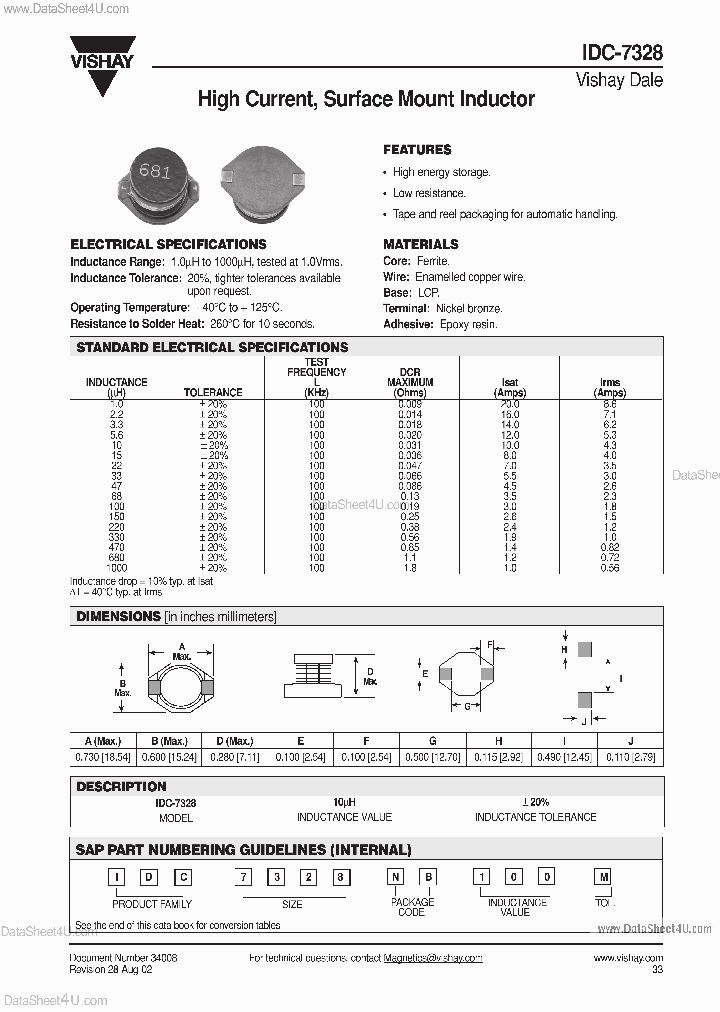 IDC-7328_156202.PDF Datasheet