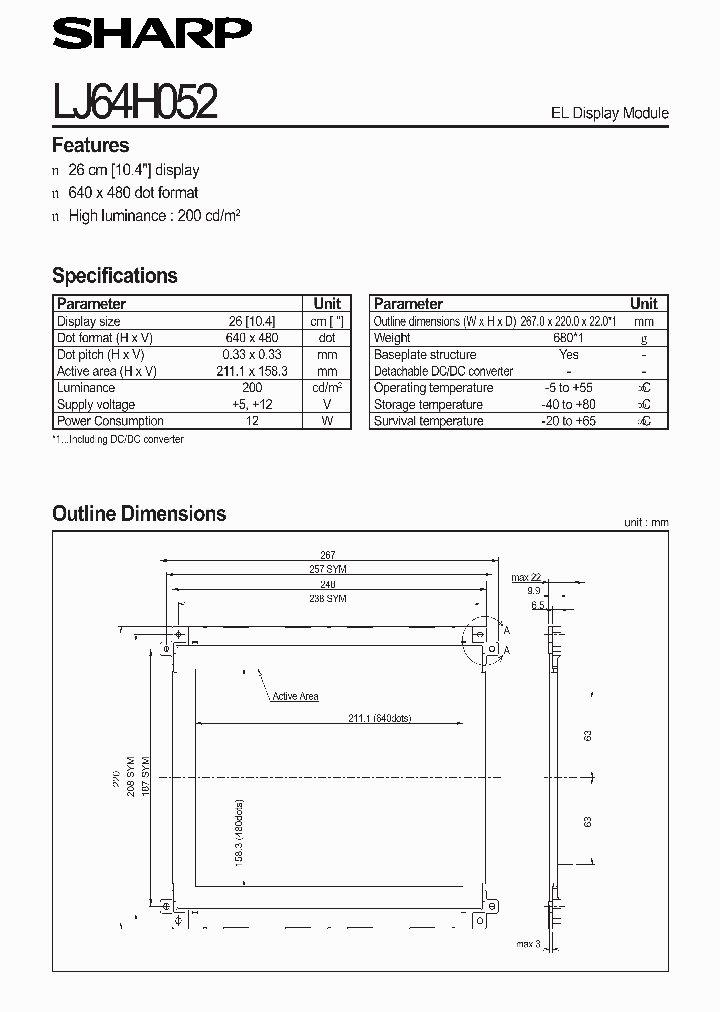 LJ64H052_170007.PDF Datasheet