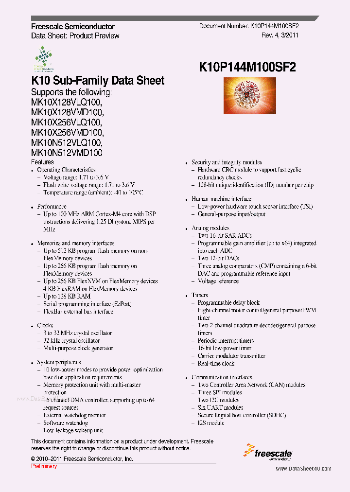 K10P144M100SF2_157825.PDF Datasheet