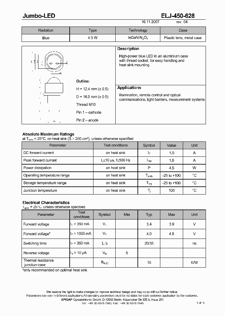 ELJ-450-628_199112.PDF Datasheet