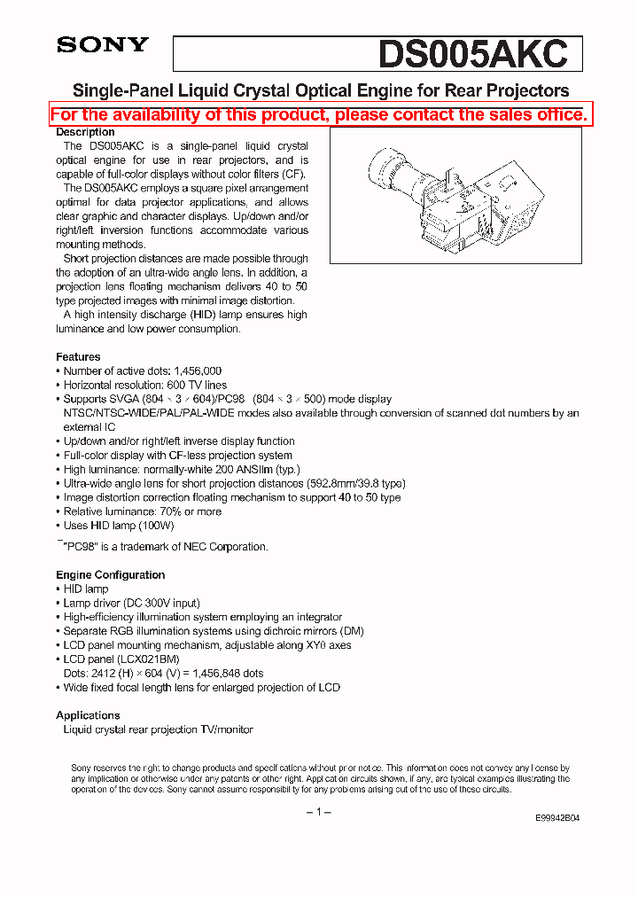 DS005AKC_171039.PDF Datasheet