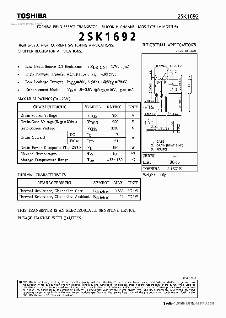 K1692_157904.PDF Datasheet