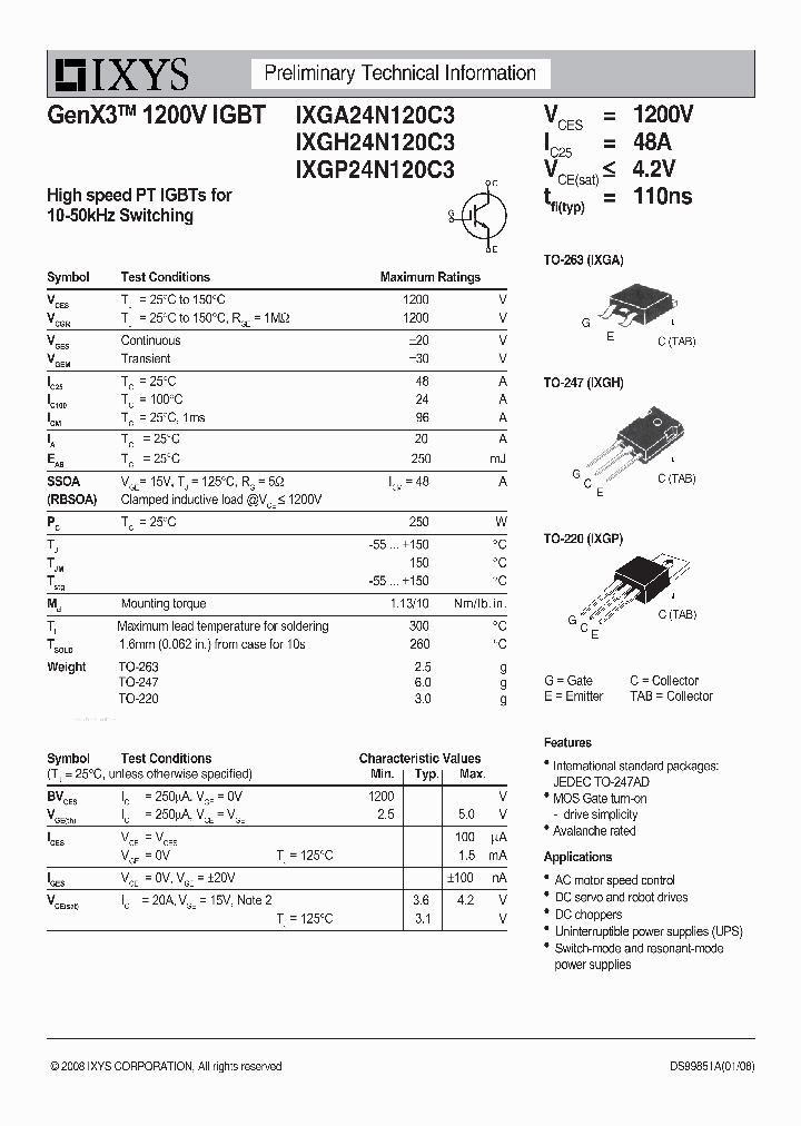 IXGA24N120C3_159359.PDF Datasheet