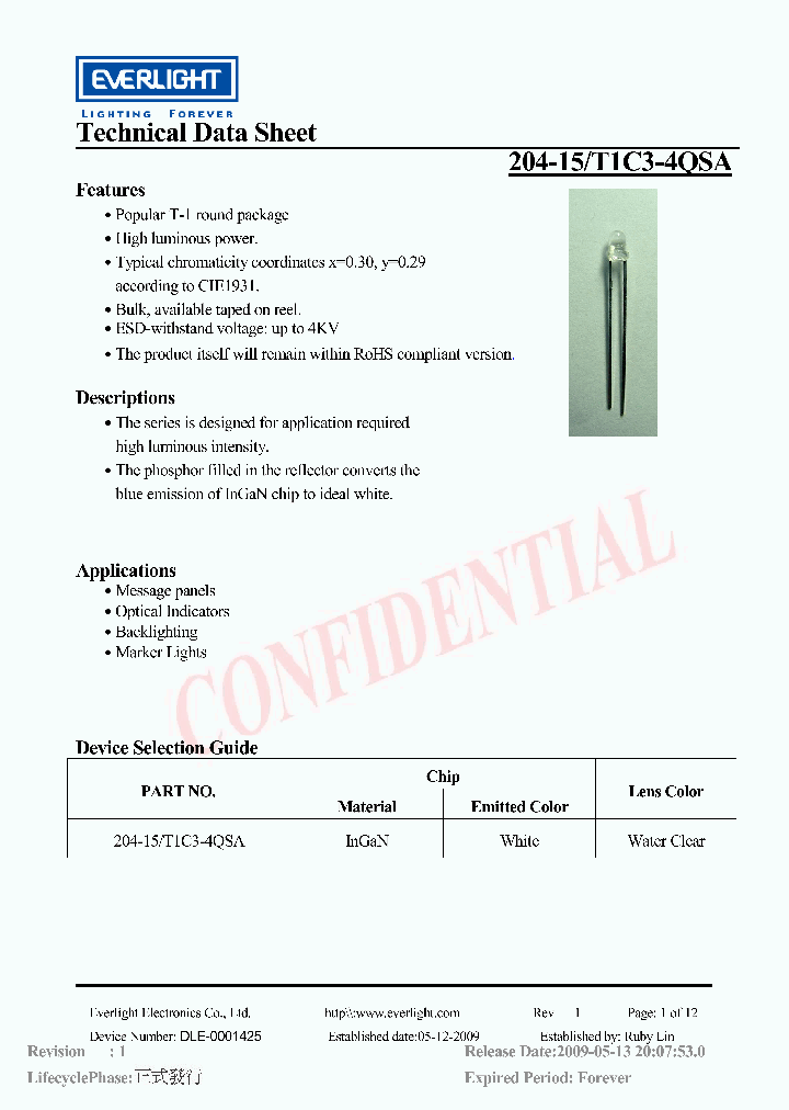 204-15-T1C3-4QSA09_189562.PDF Datasheet