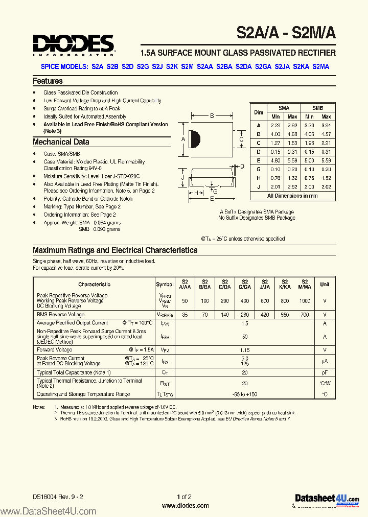 S2D-13_159035.PDF Datasheet