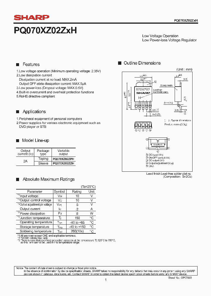 PQ070XZ02ZPH_192498.PDF Datasheet