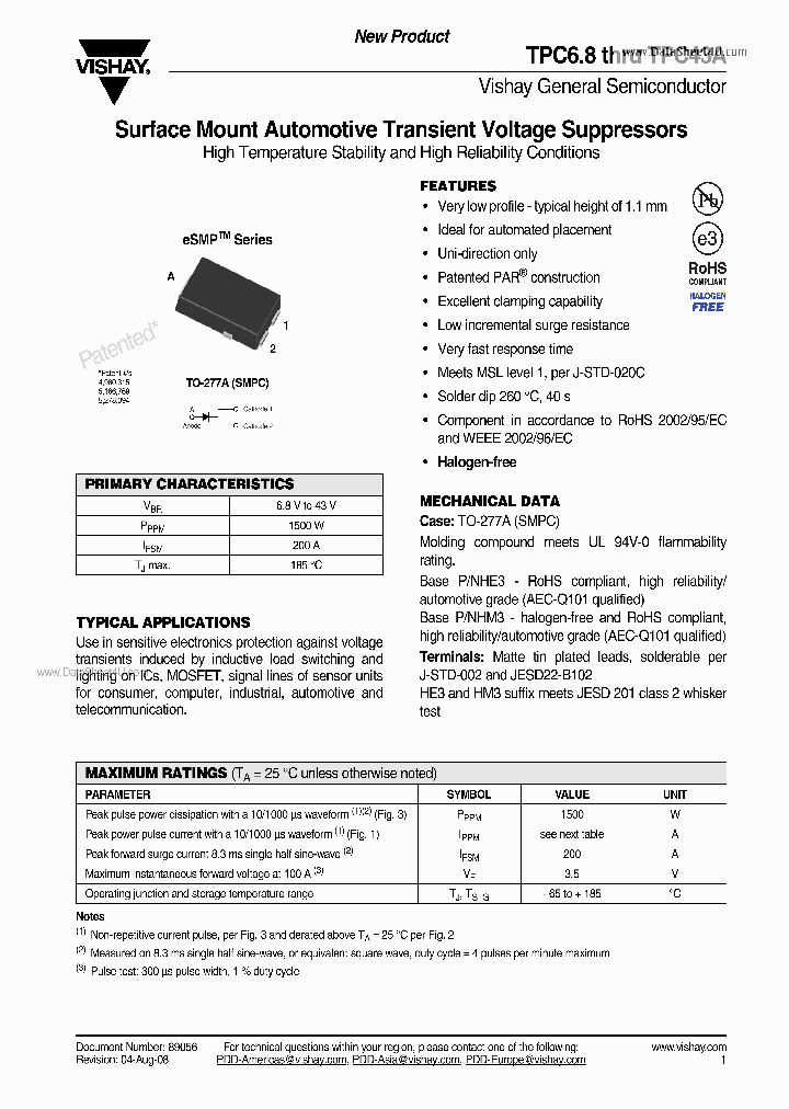 TPC10A_161964.PDF Datasheet