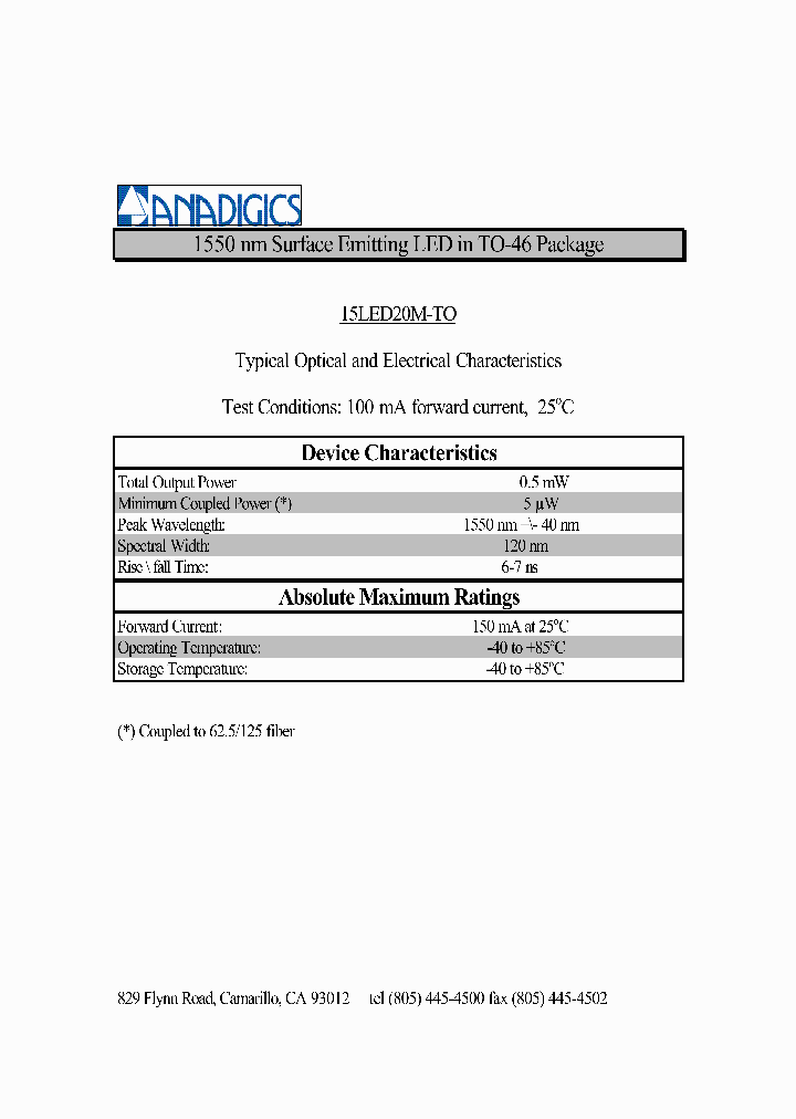 15LED20M-TO_181161.PDF Datasheet