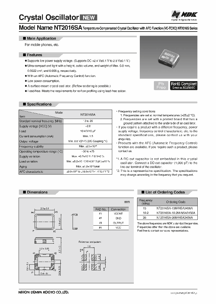 NT2016SA-192M-NSA3456A_194332.PDF Datasheet
