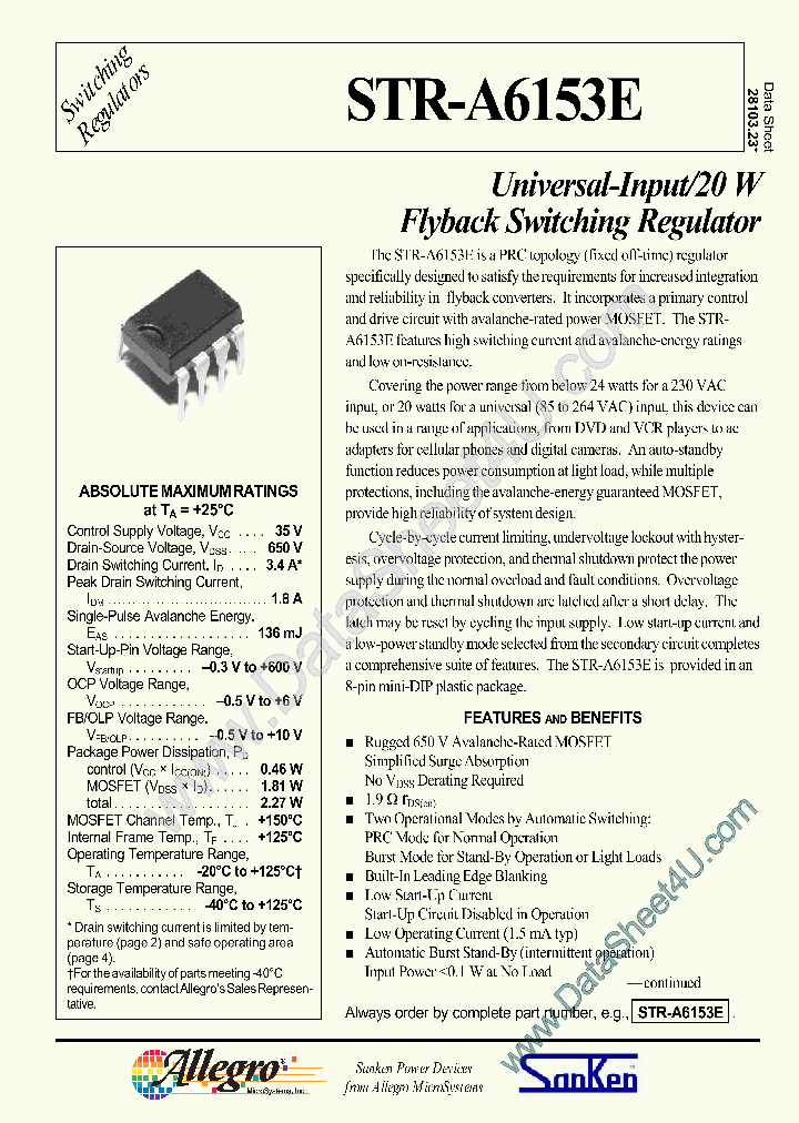STR-A6153E_163329.PDF Datasheet