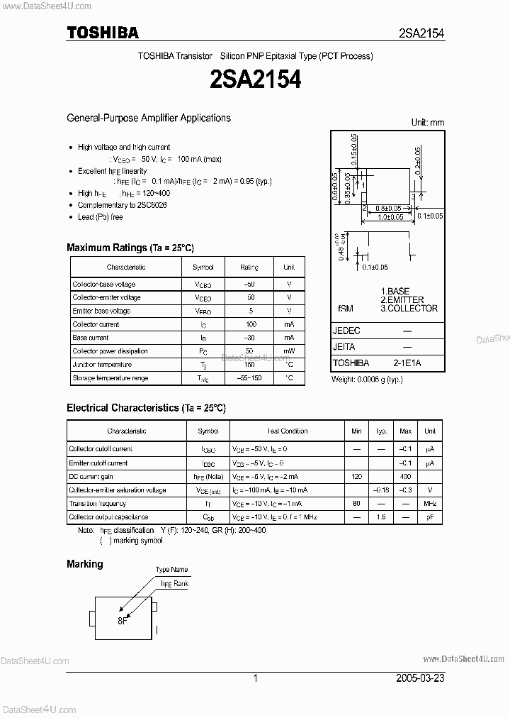 2SA2154_163535.PDF Datasheet