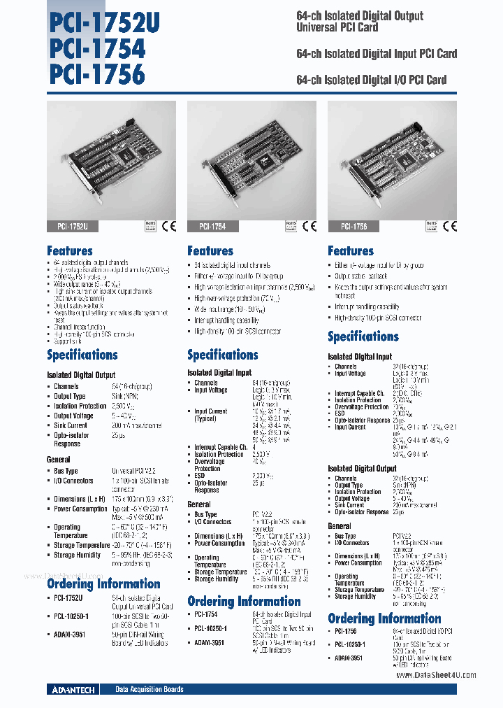 PCI-1752U_163725.PDF Datasheet