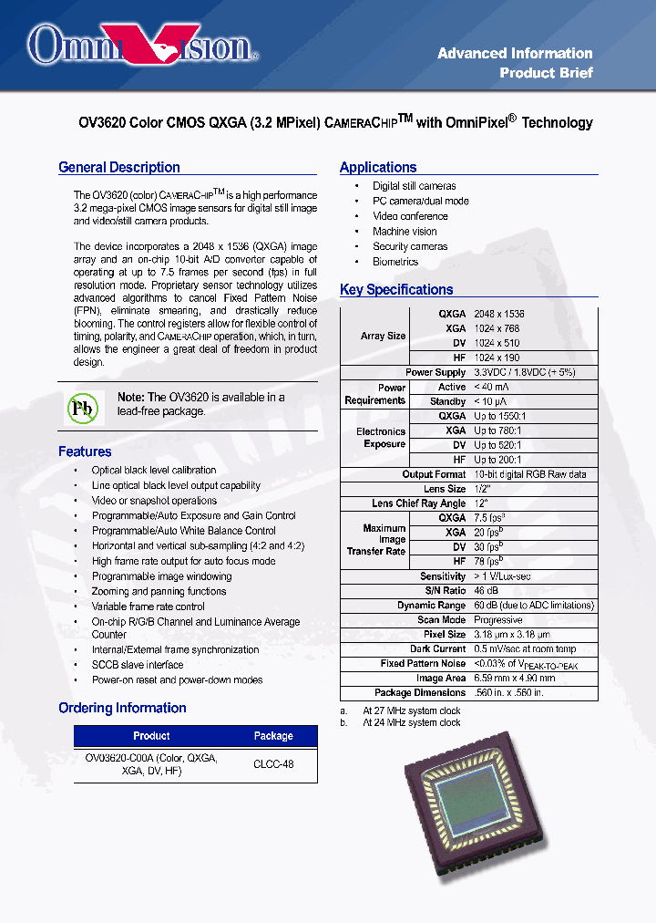 OV3620_163759.PDF Datasheet