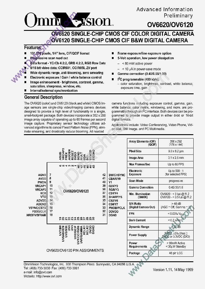 OV6620_163768.PDF Datasheet