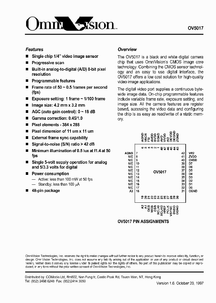 OV5017_163761.PDF Datasheet