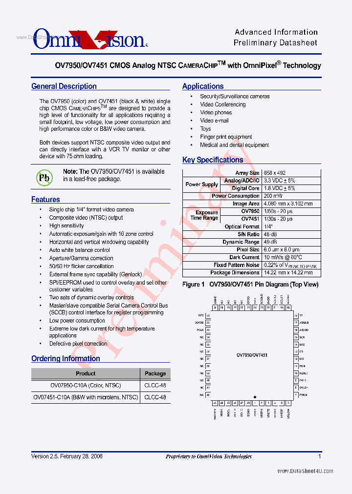 OV7451_163771.PDF Datasheet
