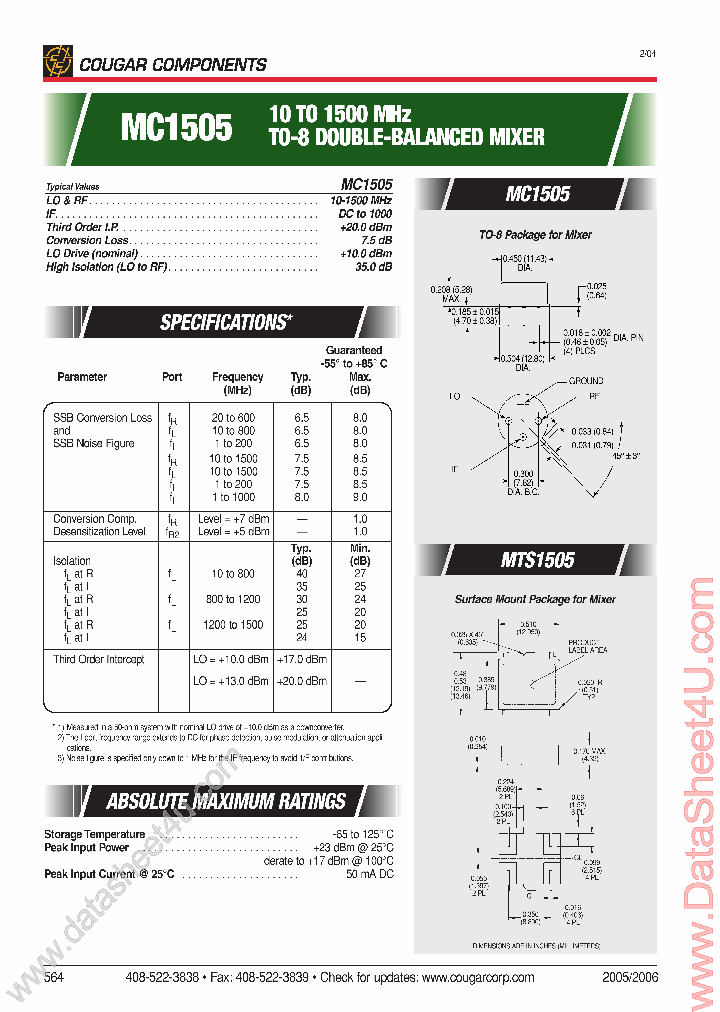 MC1505_164189.PDF Datasheet