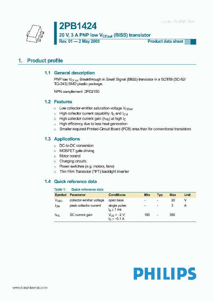 2PB1424_164390.PDF Datasheet