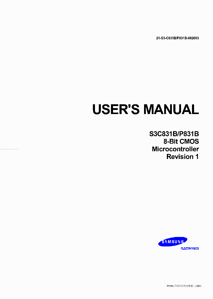 S3P831B_164662.PDF Datasheet