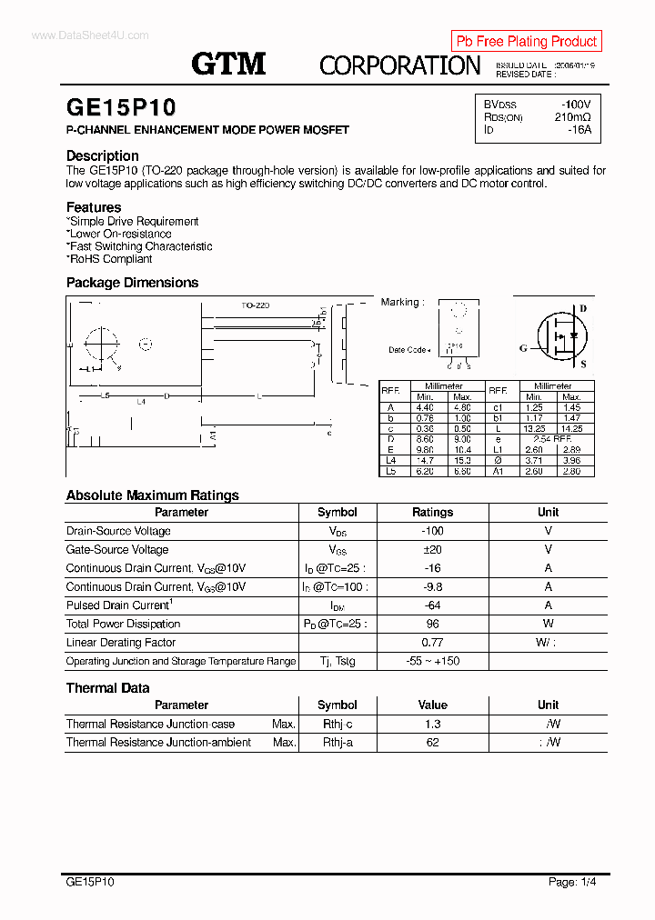 GE15P10_164736.PDF Datasheet