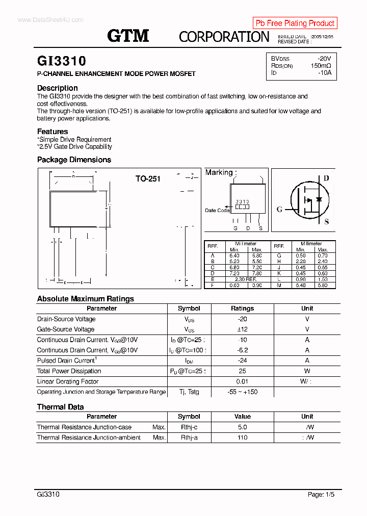 GI3310_165125.PDF Datasheet