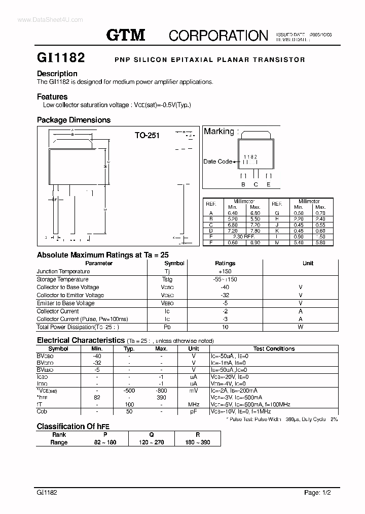 GI1182_165100.PDF Datasheet