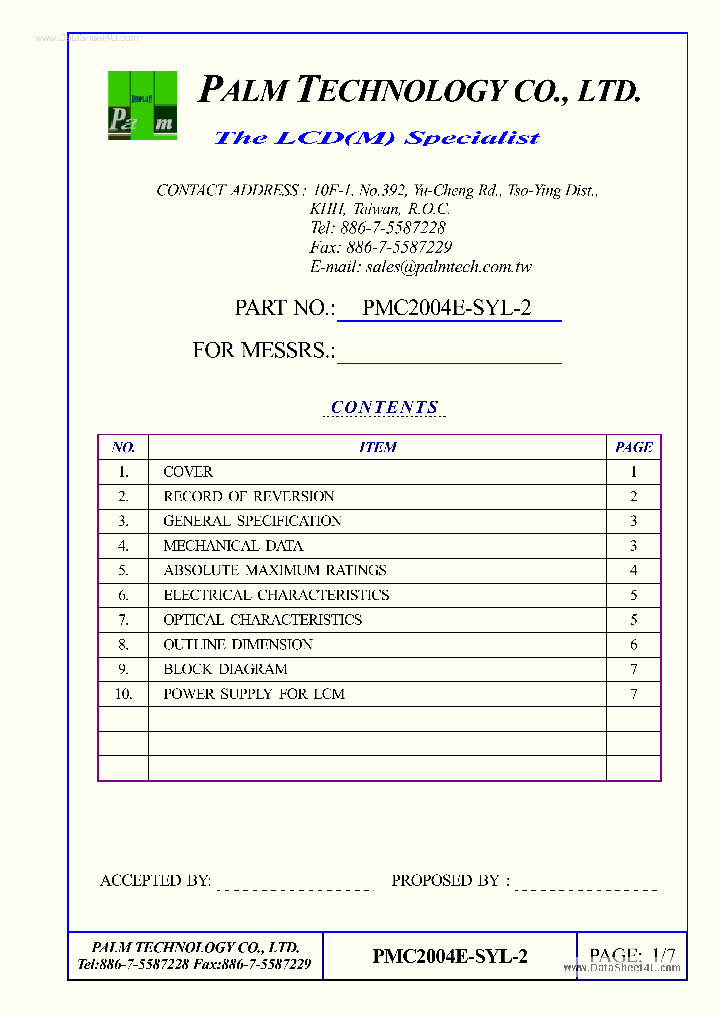 PMC2004E-SYL-2_165325.PDF Datasheet
