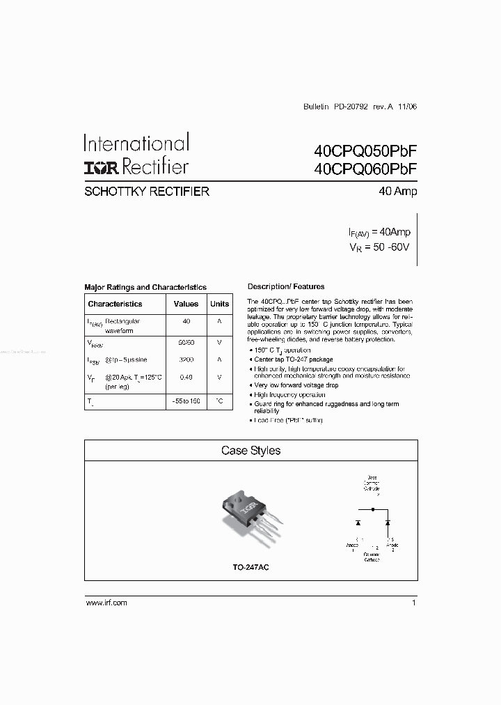 40CPQ050PBF_165469.PDF Datasheet