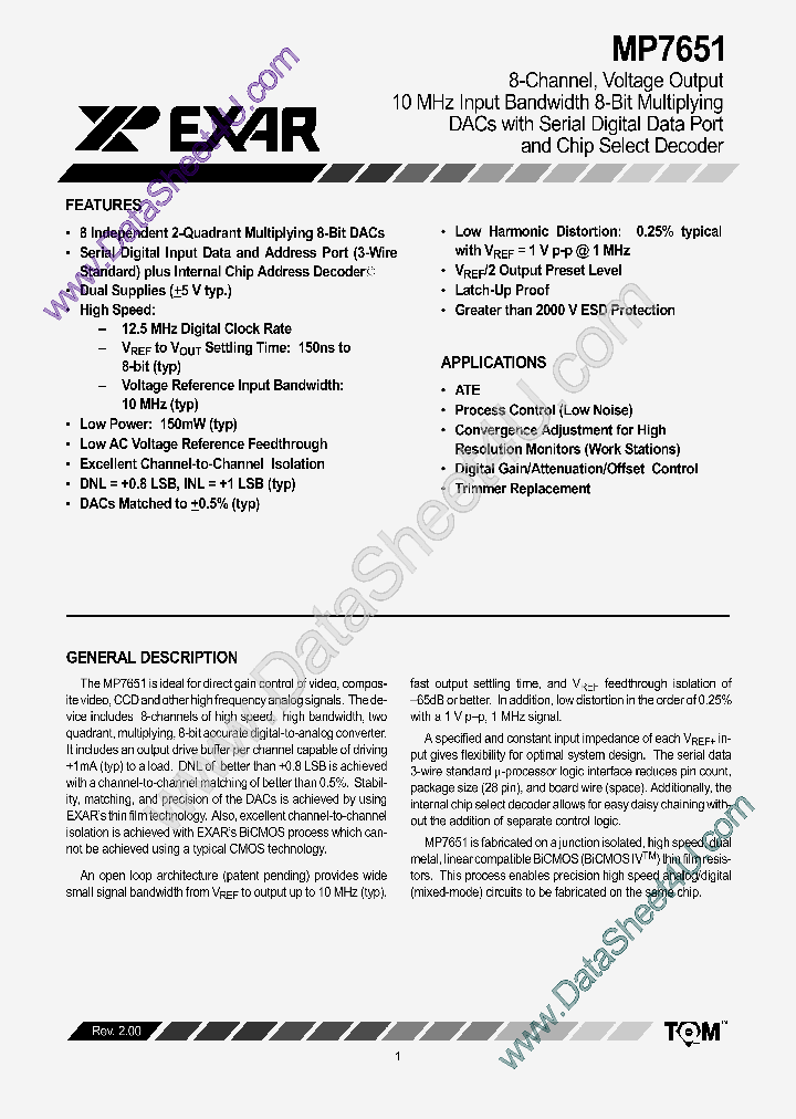 MP7651_165580.PDF Datasheet