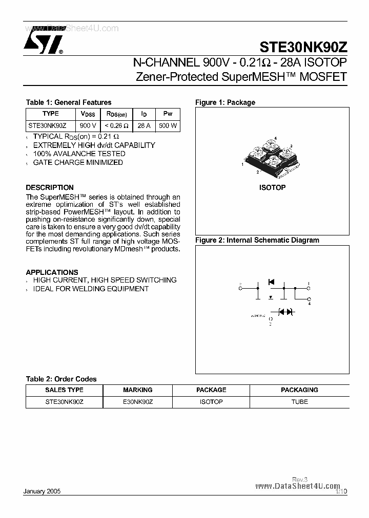 STE30NK90Z_165624.PDF Datasheet
