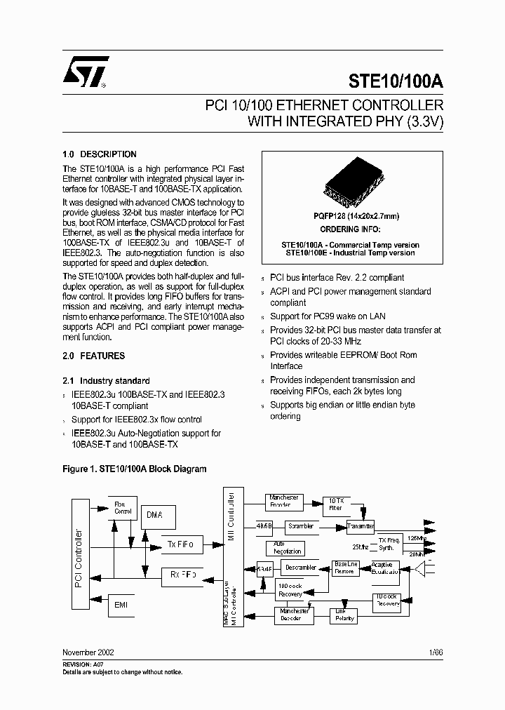 STE10100A_165596.PDF Datasheet