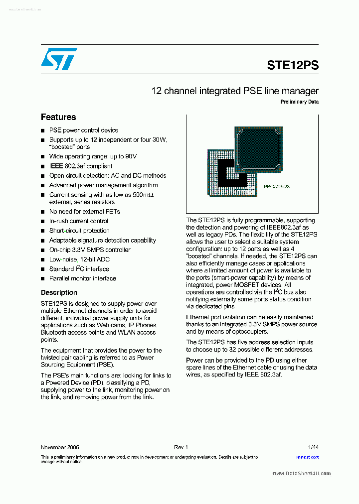 STE12PS_165603.PDF Datasheet