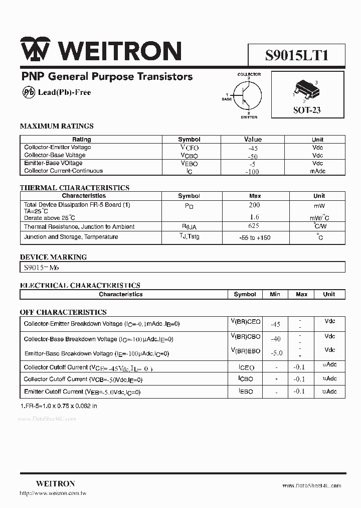 S9015LT1_166073.PDF Datasheet