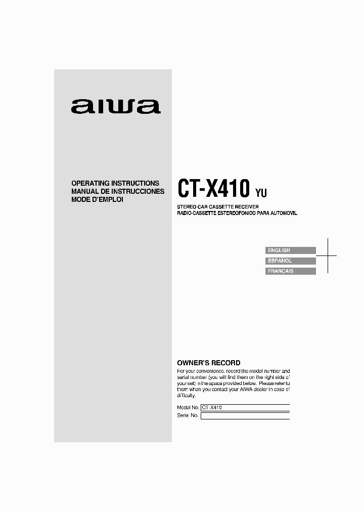 CT-X410YU_166150.PDF Datasheet