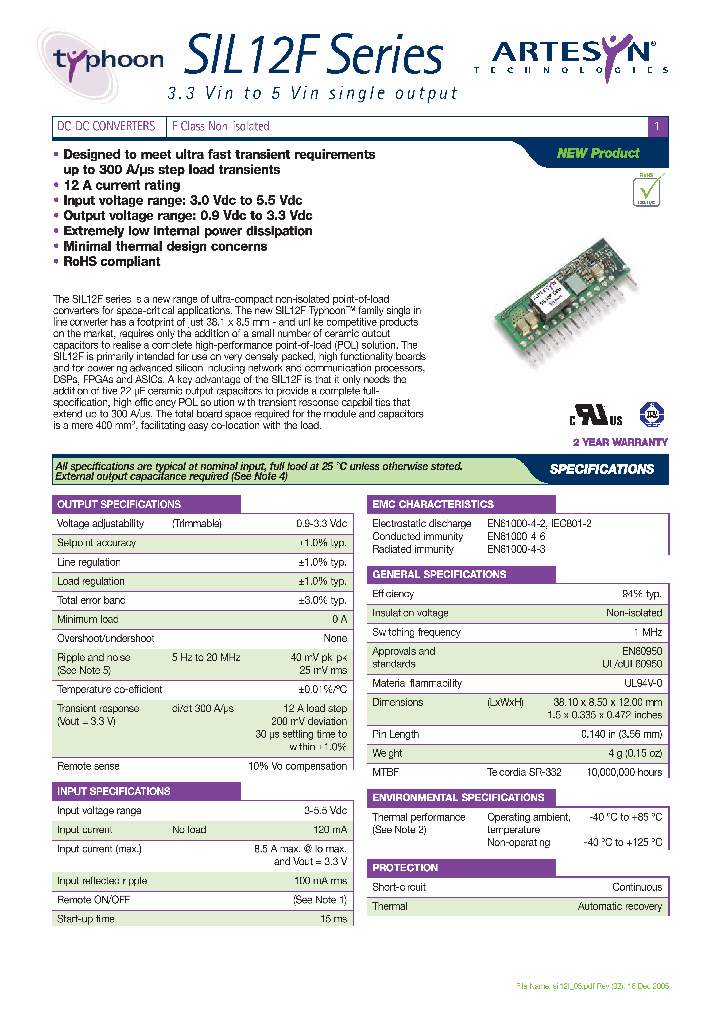 SIL12F-05W3V3-VJ_166096.PDF Datasheet