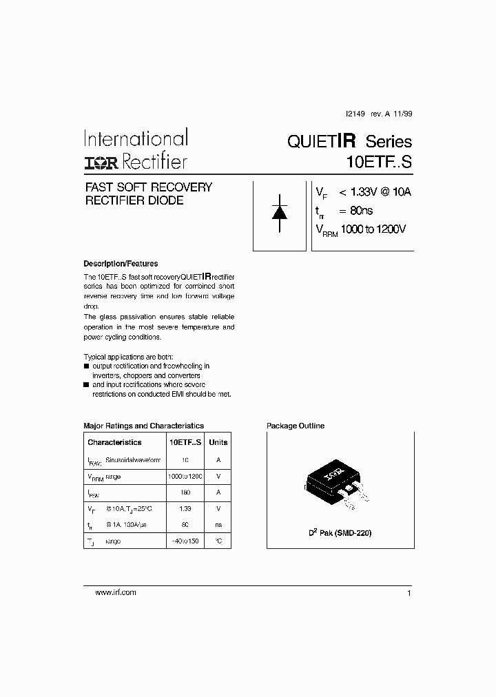10ETF10S_186618.PDF Datasheet