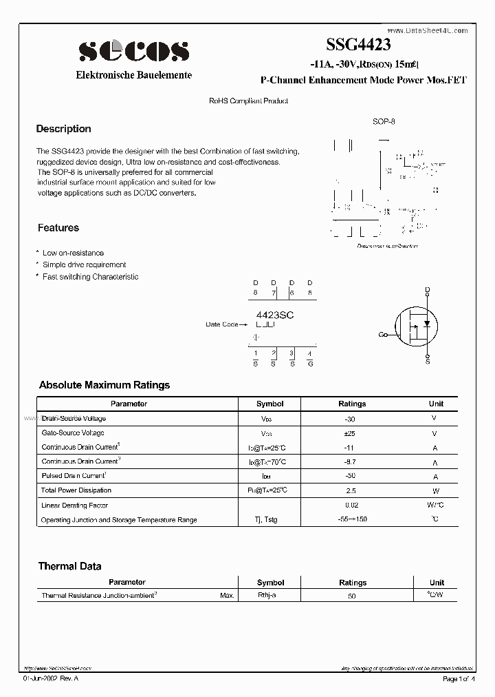 SSG4423_167947.PDF Datasheet