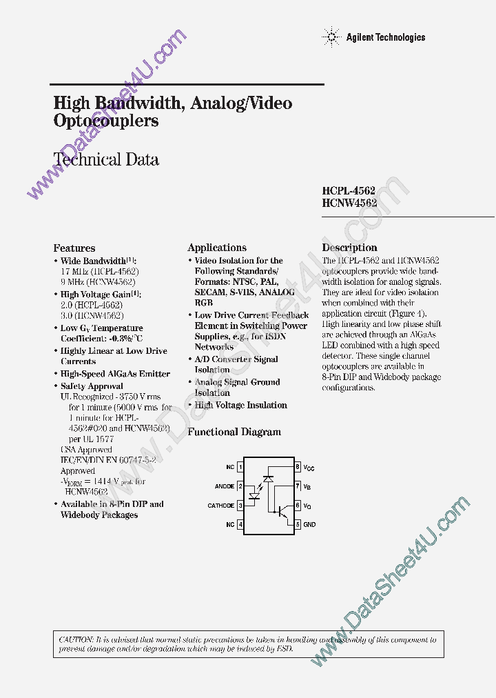 HCPL4562_167962.PDF Datasheet
