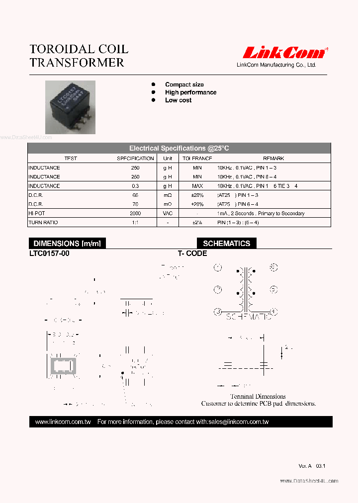 LTC0157-00_169322.PDF Datasheet