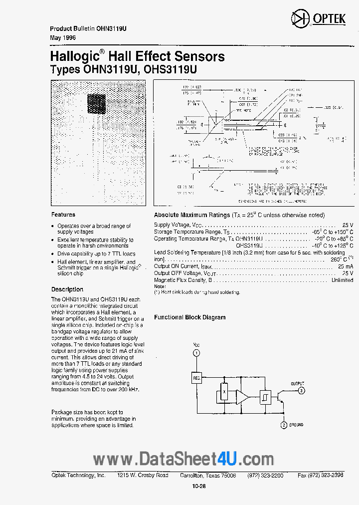 OHN3119U_170208.PDF Datasheet